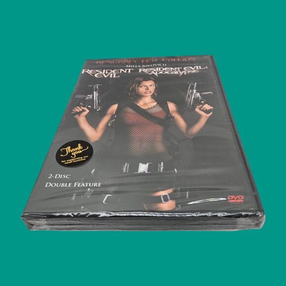 NEW DVD Resident Evil & Resident Evil: Apocalypse Resurrected Ed. Milla Jovovich - Picture 4 of 5
